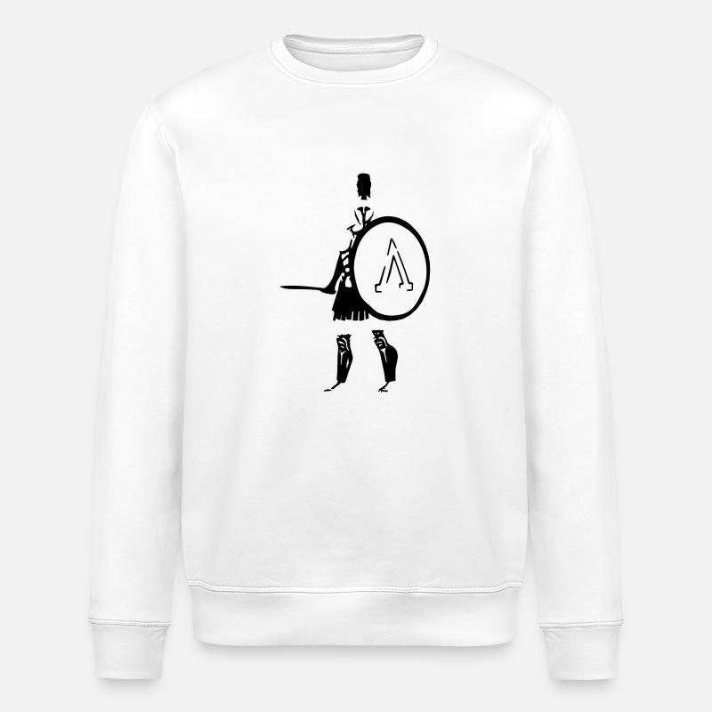 Spartan2 - Stanley/Stella ROLLER Unisex Organic Sweatshirt - white