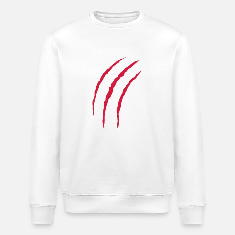 kratzer design - Stanley/Stella Unisex Bio-Sweatshirt ROLLER - Weiß