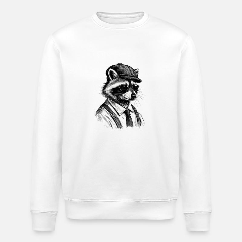 Herr - Stanley/Stella Unisex Bio-Sweatshirt ROLLER - Weiß
