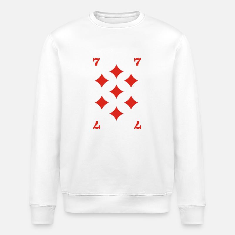 Karo Sieben - Stanley/Stella Unisex Bio-Sweatshirt ROLLER - Weiß