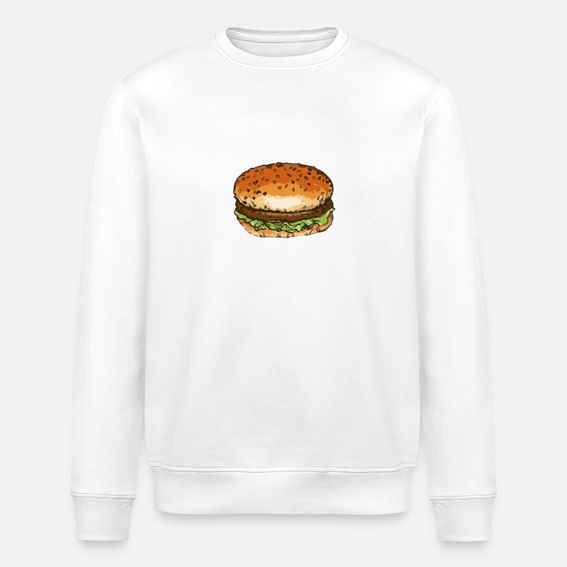 hamburger - Stanley/Stella Unisex Bio-Sweatshirt ROLLER - Weiß