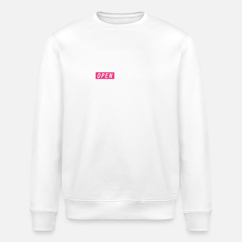 Geöffnet wie gewohnt. - Stanley/Stella Unisex Bio-Sweatshirt ROLLER - Weiß