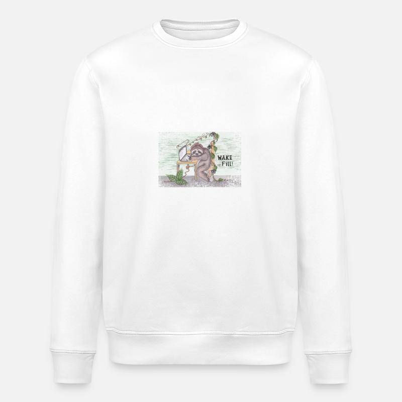 Fill at WORK - Stanley/Stella Unisex Bio-Sweatshirt ROLLER - Weiß