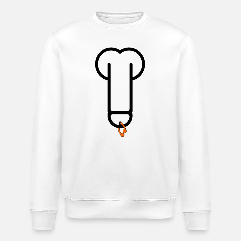 pierceddick2 - Sweat bio ROLLER Stanley/Stella Unisexe - blanc