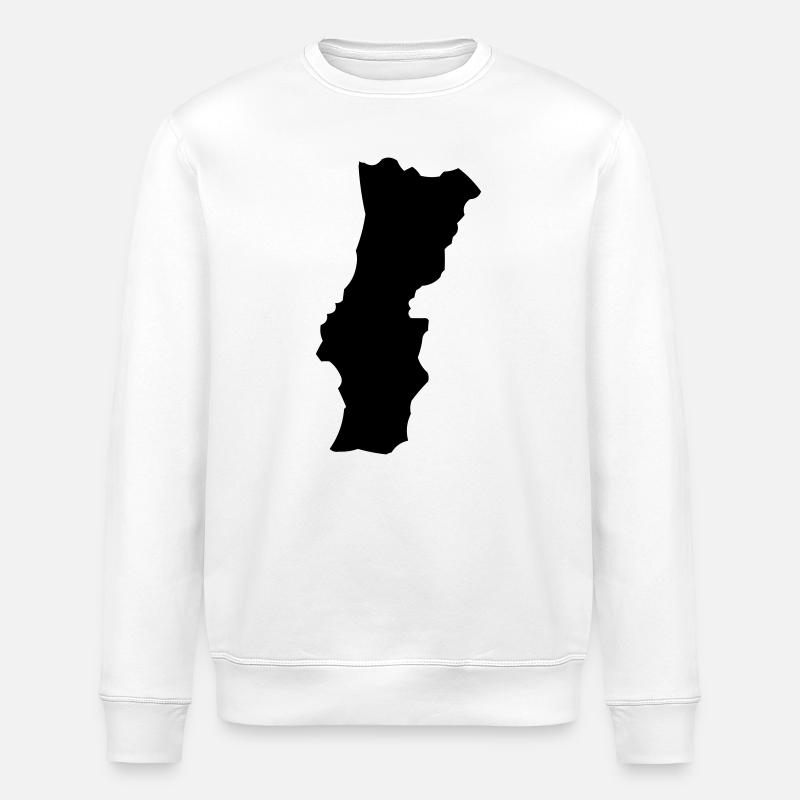 Portugal - Stanley/Stella Unisex Bio-Sweatshirt ROLLER - Weiß