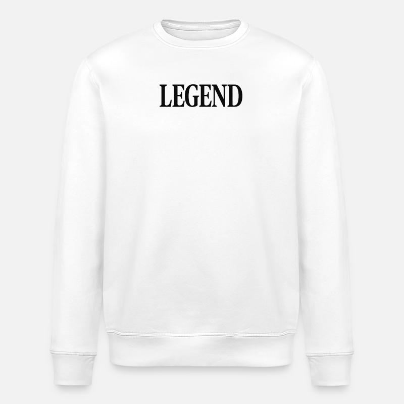 Pose - Sweat bio ROLLER Stanley/Stella Unisexe - blanc