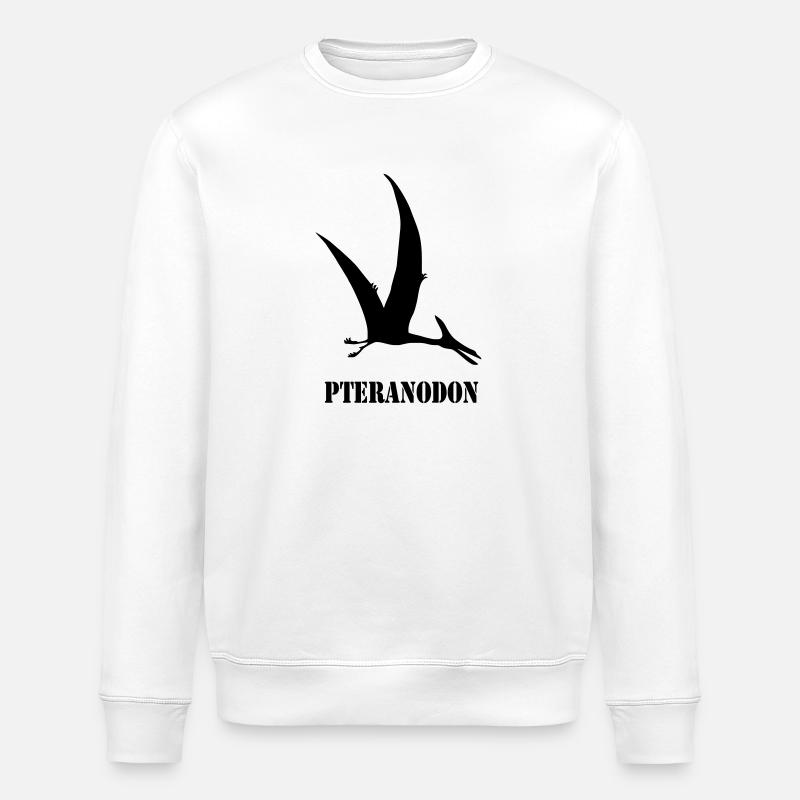 pteranodon - Stanley/Stella Unisex Bio-Sweatshirt ROLLER - Weiß