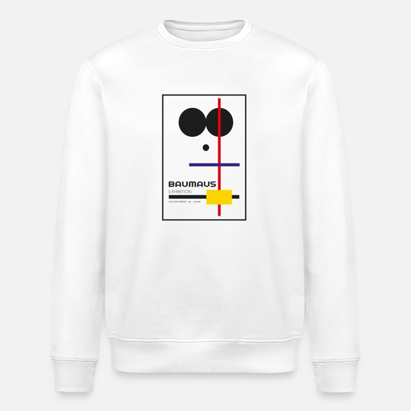 Exposition de Baubau - Sweat bio ROLLER Stanley/Stella Unisexe - blanc