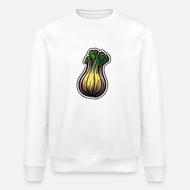 Alimentation / Légumes / Marché / Vitamines / Design - Sweat bio ROLLER Stanley/Stella Unisexe - blanc