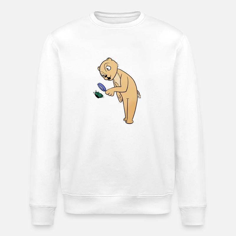 Lupe - Stanley/Stella Unisex Bio-Sweatshirt ROLLER - Weiß