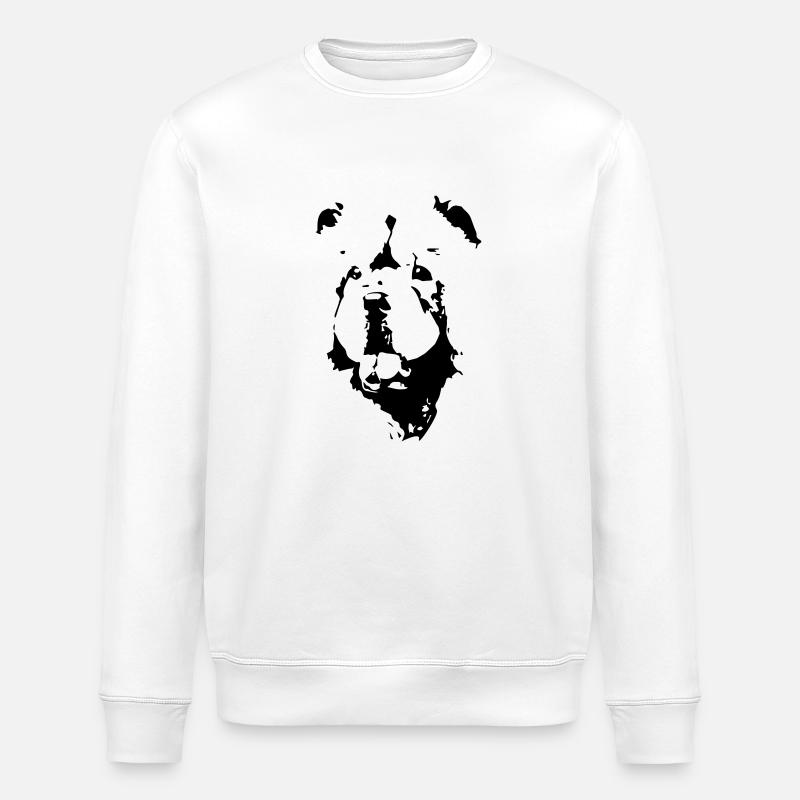 chow chow - Sweat bio ROLLER Stanley/Stella Unisexe - blanc