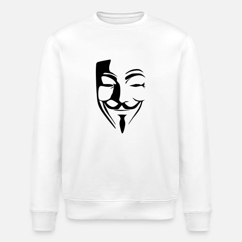 anonym - Stanley/Stella Unisex Bio-Sweatshirt ROLLER - Weiß