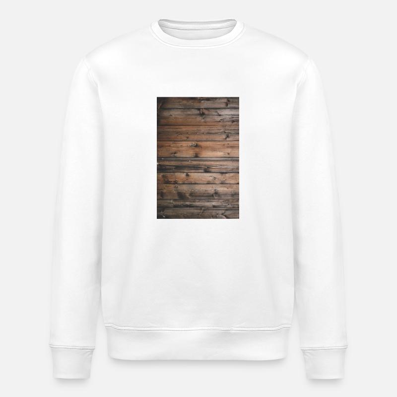 Holz - Stanley/Stella Unisex Bio-Sweatshirt ROLLER - Weiß