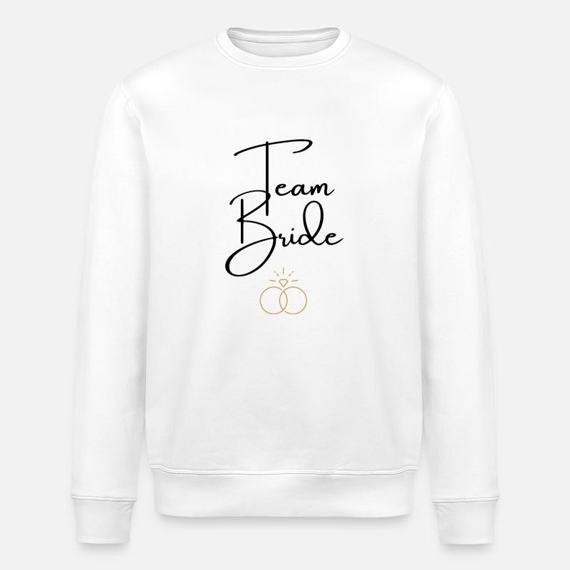 Bride - Stanley/Stella Unisex Bio-Sweatshirt ROLLER - Weiß