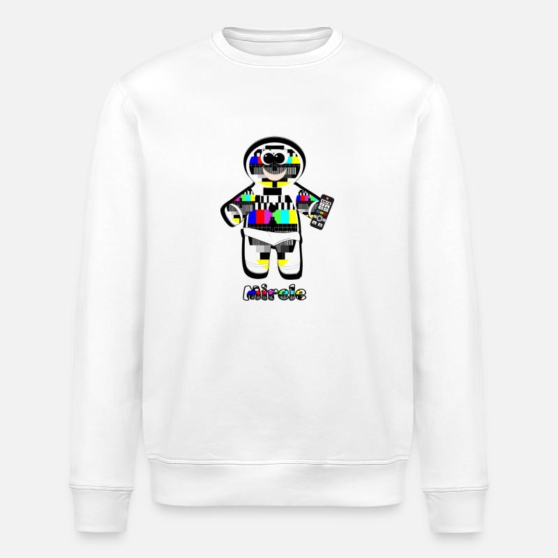 Mirele - Stanley/Stella Unisex Bio-Sweatshirt ROLLER - Weiß