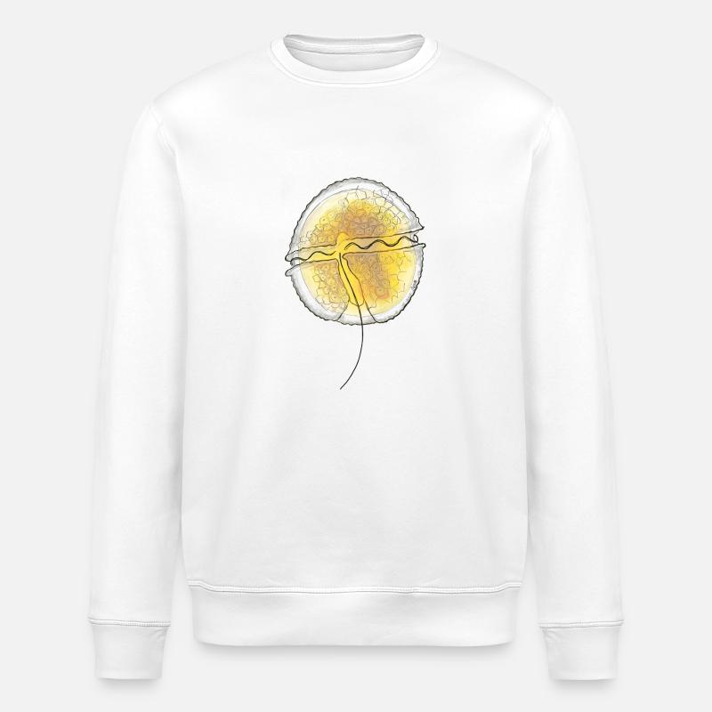 Protoceratium reticulatum - Stanley/Stella Unisex Bio-Sweatshirt ROLLER - Weiß