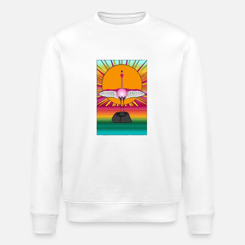 Spread your wings and fly - Stanley/Stella Unisex Bio-Sweatshirt ROLLER - Weiß