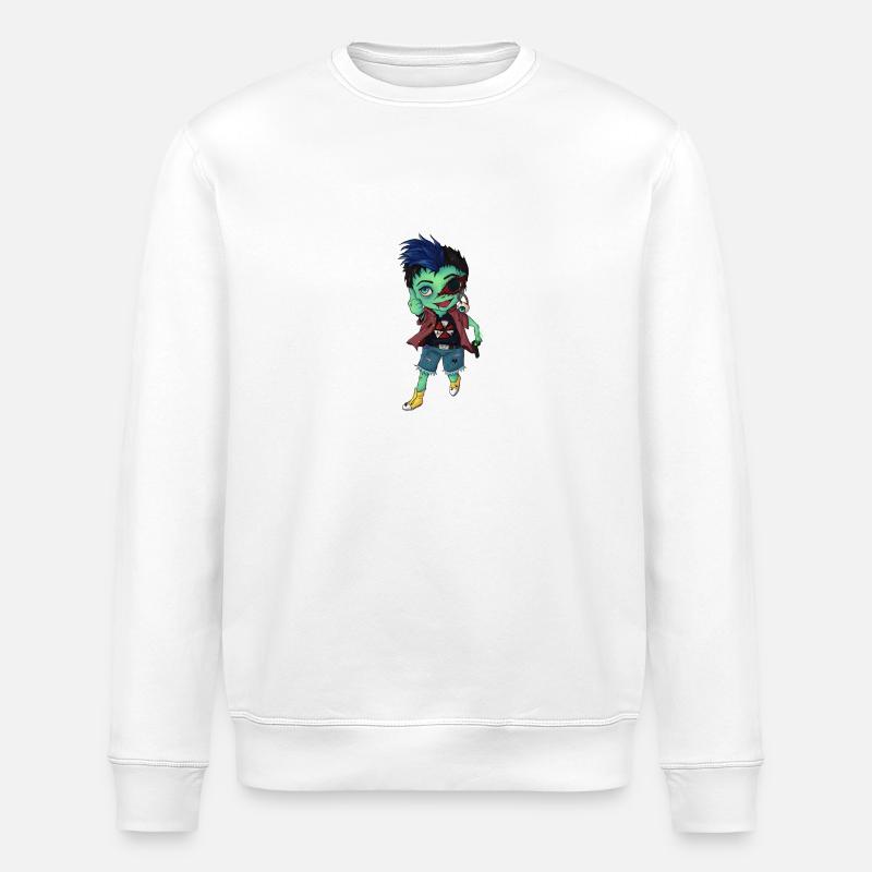 Chibime - Stanley/Stella Unisex Bio-Sweatshirt ROLLER - Weiß
