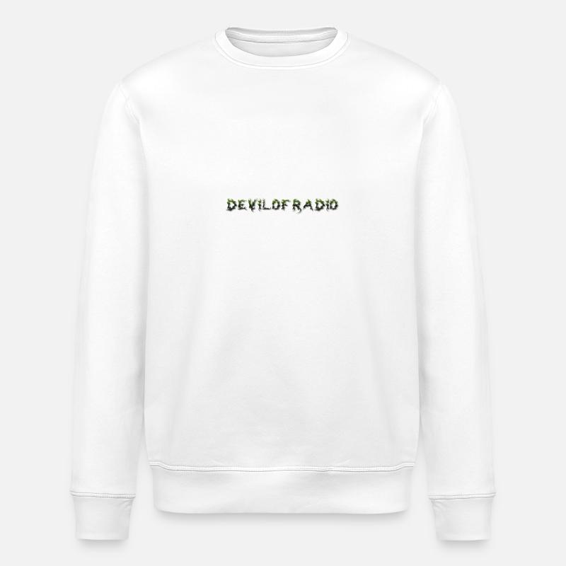 Devil01 - Stanley/Stella Unisex Bio-Sweatshirt ROLLER - Weiß
