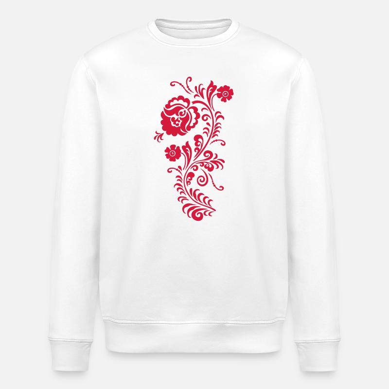 Ornament - Stanley/Stella Unisex Bio-Sweatshirt ROLLER - Weiß