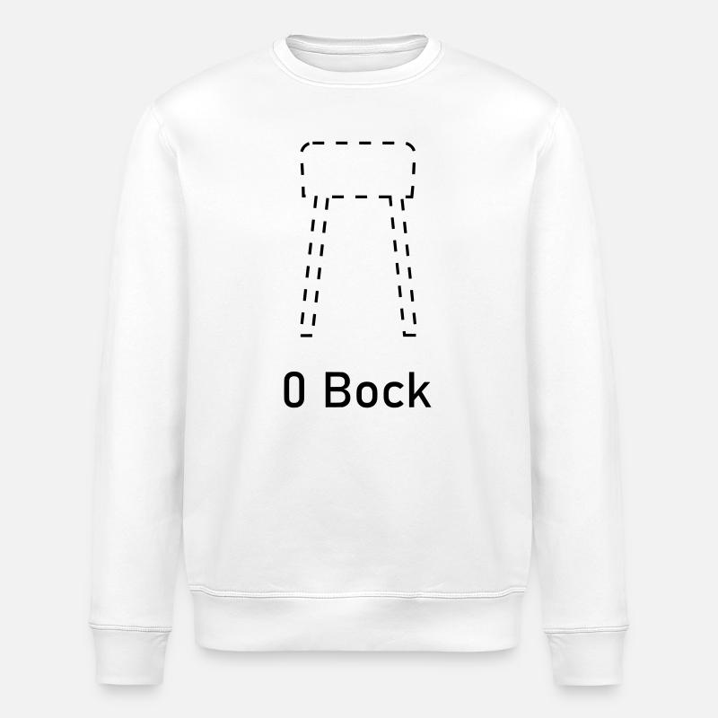 Null Bock Sport - Stanley/Stella Unisex Bio-Sweatshirt ROLLER - Weiß