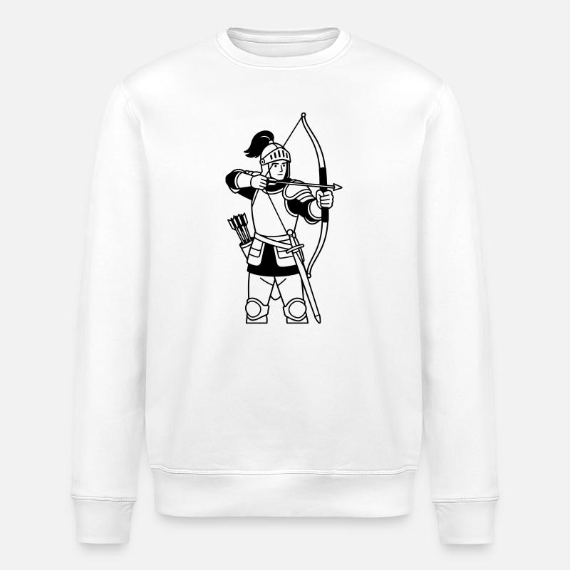 Sagittaire - Sweat bio ROLLER Stanley/Stella Unisexe - blanc