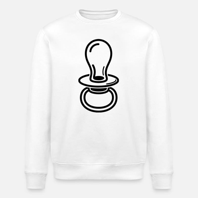 birth - Stanley/Stella ROLLER Unisex Organic Sweatshirt - white