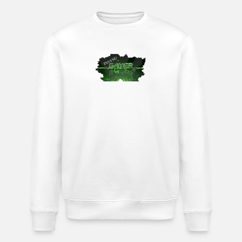 Insane - Stanley/Stella Unisex Bio-Sweatshirt ROLLER - Weiß