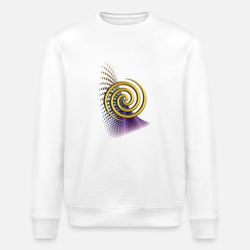 HYPNOSIS - Stanley/Stella ROLLER Unisex Organic Sweatshirt - white