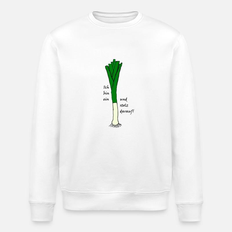 Lauch - Stanley/Stella Unisex Bio-Sweatshirt ROLLER - Weiß