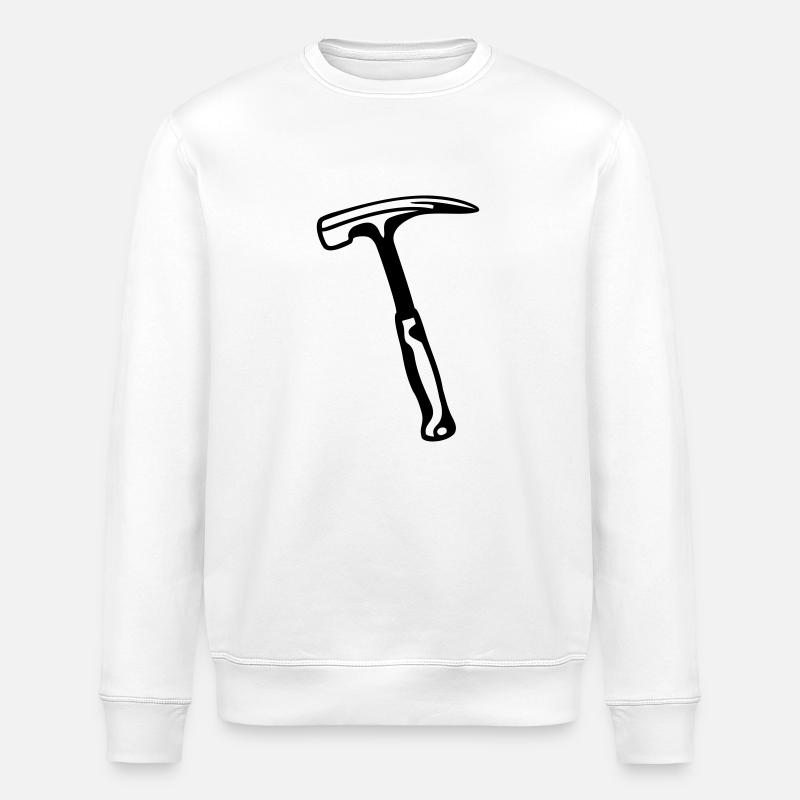 hammer - Stanley/Stella Unisex Bio-Sweatshirt ROLLER - Weiß