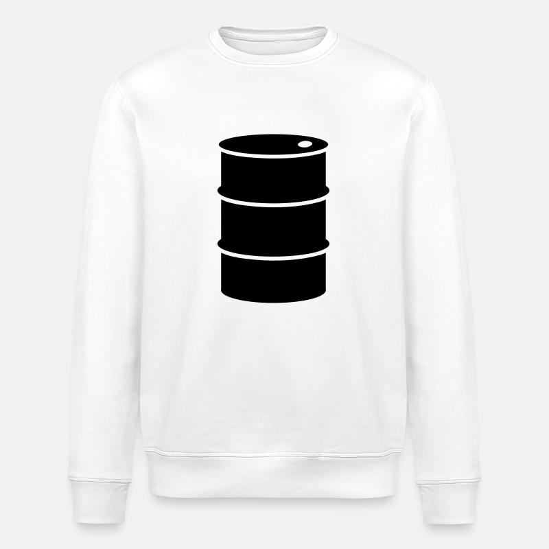 Fass - Stanley/Stella Unisex Bio-Sweatshirt ROLLER - Weiß