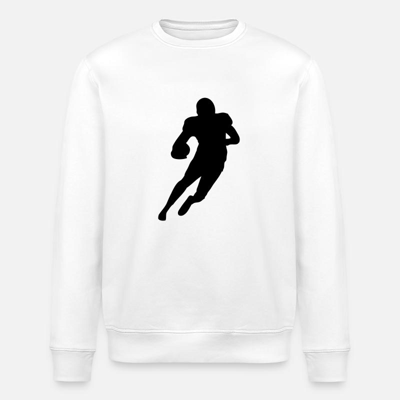 Football player - Stanley/Stella Unisex Bio-Sweatshirt ROLLER - Weiß