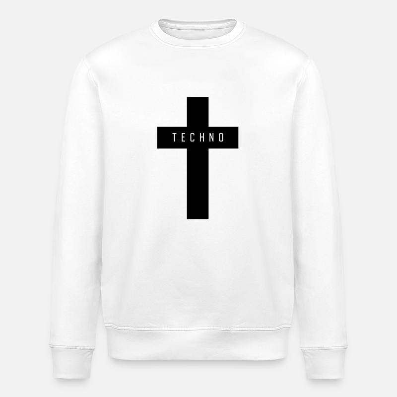 TECHNO CROSS - Sweat bio ROLLER Stanley/Stella Unisexe - blanc