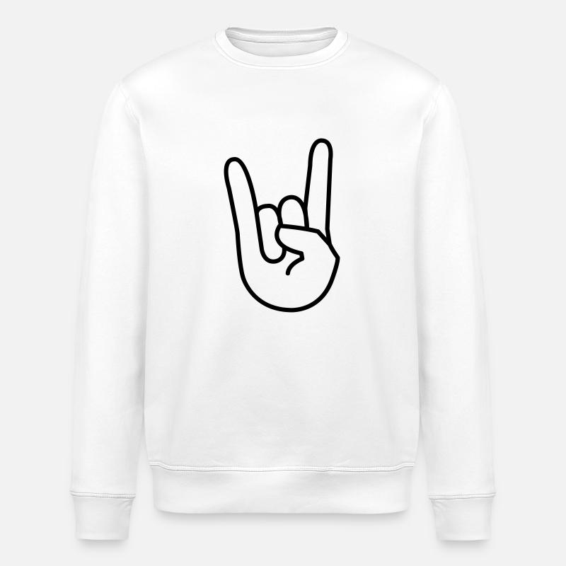 hand - Sweat bio ROLLER Stanley/Stella Unisexe - blanc