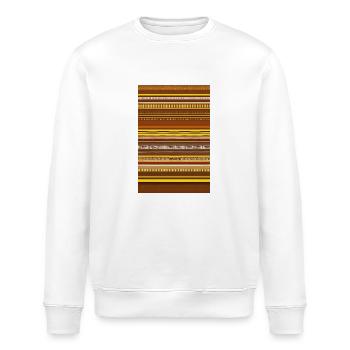 Motif vintage - Sweat bio ROLLER Stanley/Stella Unisexe - blanc - Devant - Nik (191cm)