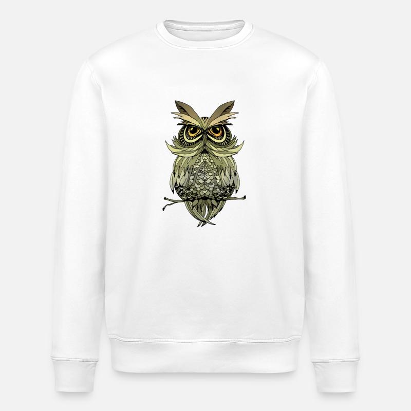 Vogel - Stanley/Stella Unisex Bio-Sweatshirt ROLLER - Weiß
