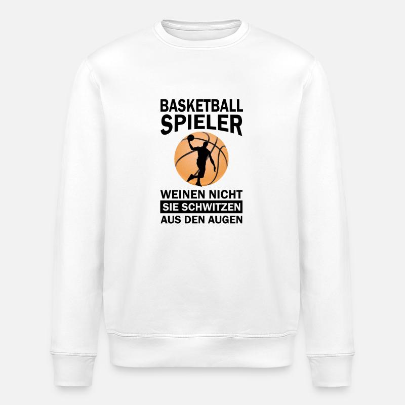 Basketball - Stanley/Stella Unisex Bio-Sweatshirt ROLLER - Weiß