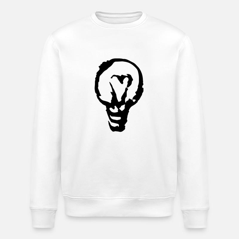 birne - Stanley/Stella Unisex Bio-Sweatshirt ROLLER - Weiß