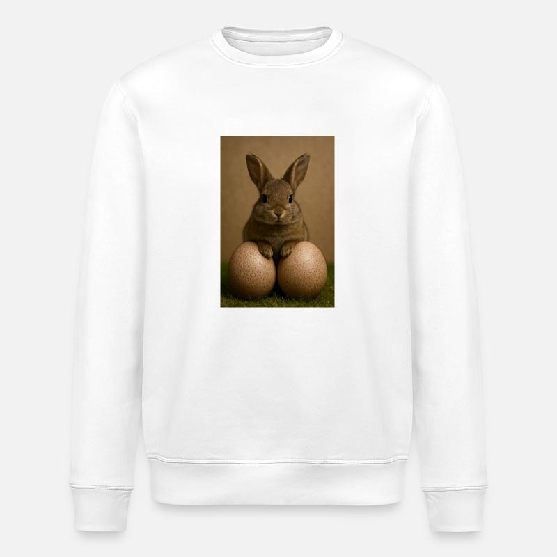 Ostern - Stanley/Stella Unisex Bio-Sweatshirt ROLLER - Weiß
