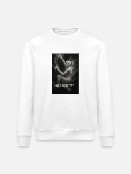 One more try. - Stanley/Stella Unisex Bio-Sweatshirt ROLLER - Weiß