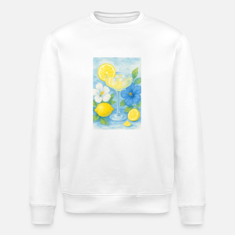 Summer holiday Cocktail - Stanley/Stella Unisex Bio-Sweatshirt ROLLER - Weiß