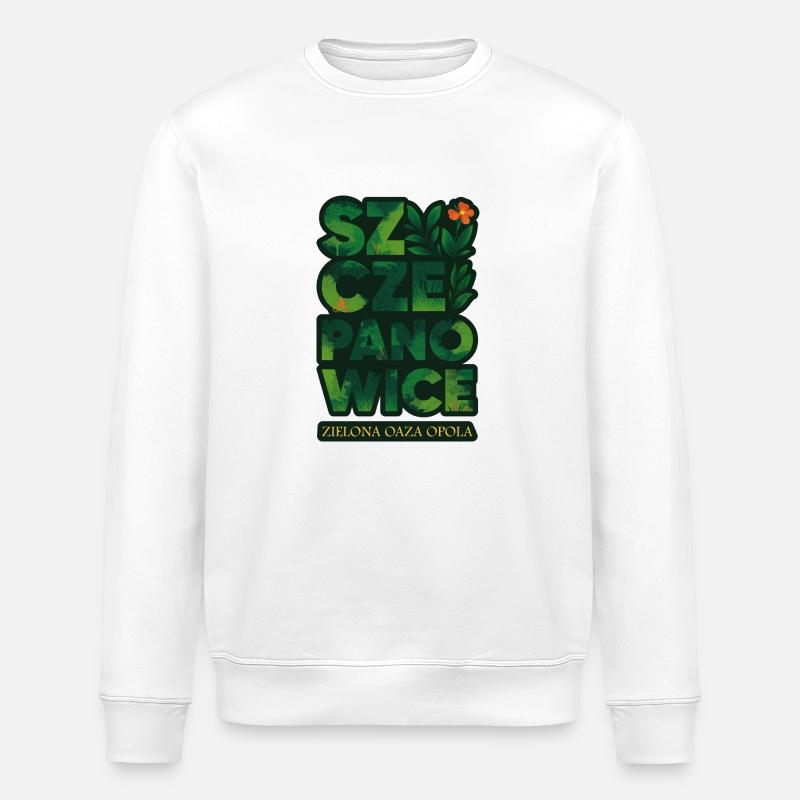 Szczepanowice – de verdure d’Opole - Sweat bio ROLLER Stanley/Stella Unisexe - blanc
