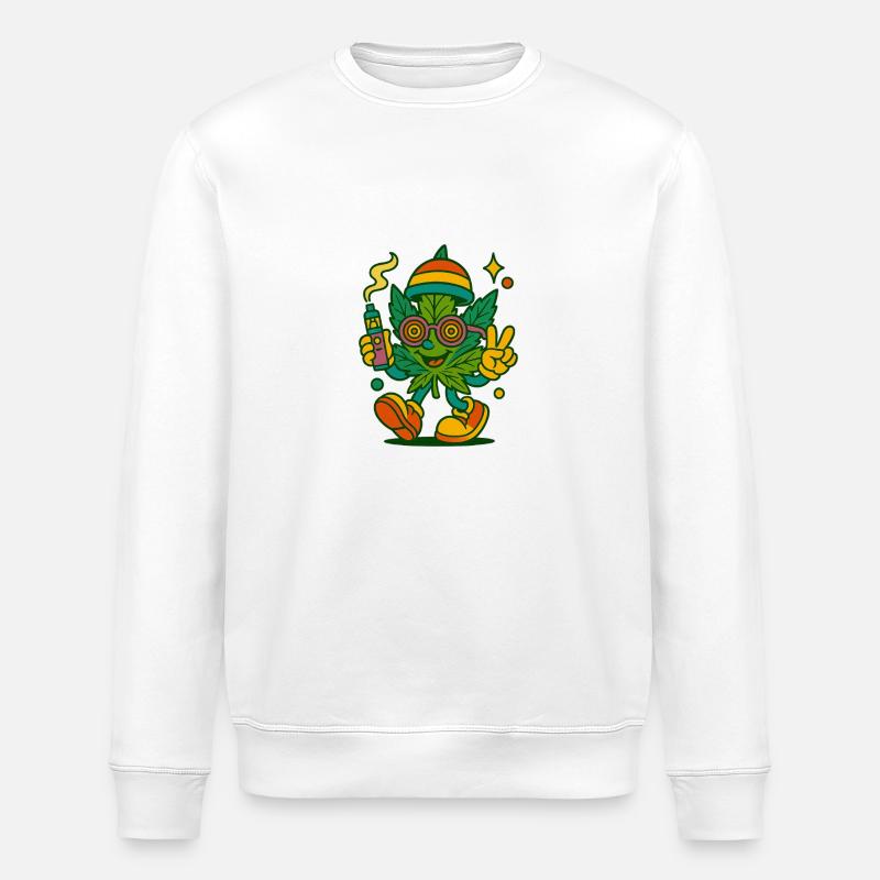 1 23 - Stanley/Stella Unisex Bio-Sweatshirt ROLLER - Weiß