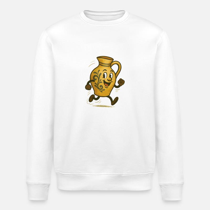 Bembel - Stanley/Stella Unisex Bio-Sweatshirt ROLLER - Weiß