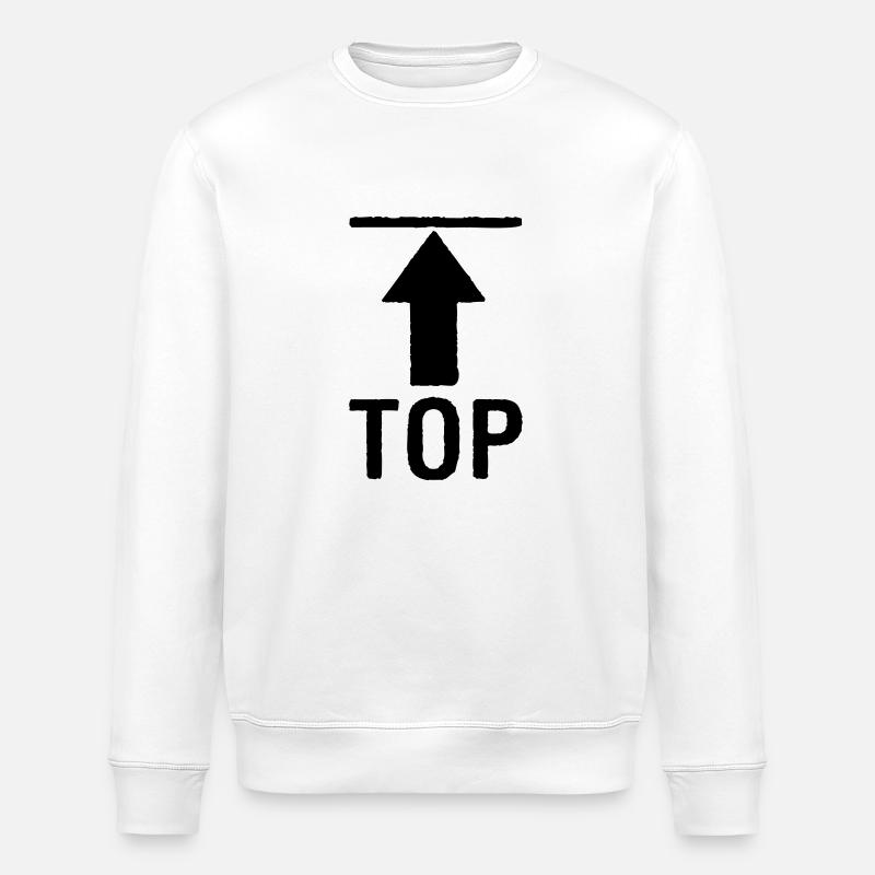 TOP - Stanley/Stella Unisex Bio-Sweatshirt ROLLER - Weiß