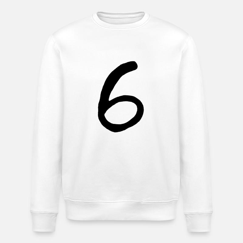 six - Stanley/Stella Unisex Bio-Sweatshirt ROLLER - Weiß