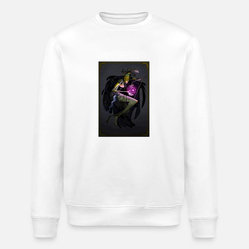 Hohe Priesterin - Stanley/Stella Unisex Bio-Sweatshirt ROLLER - Weiß