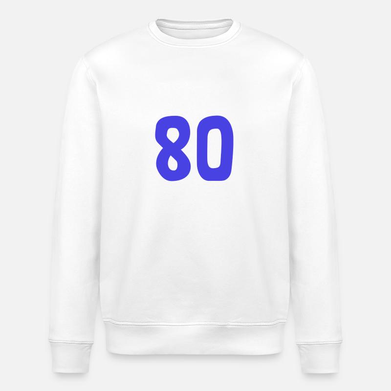 HAPPY BIRTHDAY. JOYEUX ANNIVERSAIRE. ANNIVERSAIRE. - Sweat bio ROLLER Stanley/Stella Unisexe - blanc
