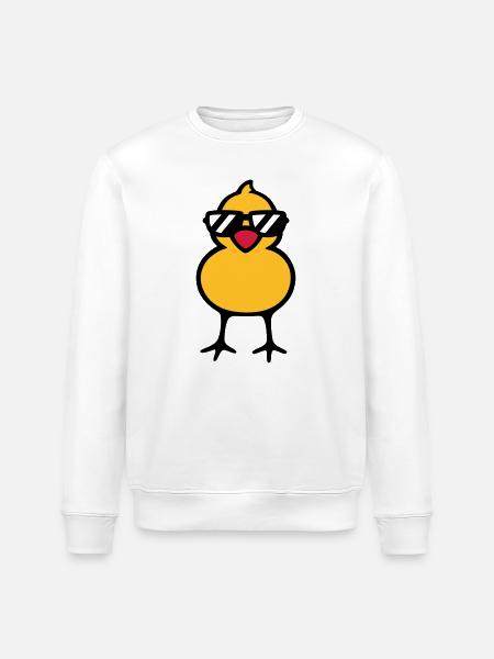 cool chick (rd) - Sweat bio ROLLER Stanley/Stella Unisexe - blanc